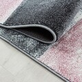 Covor Detroit, Decorino, 160x230 cm, polipropilena, roz