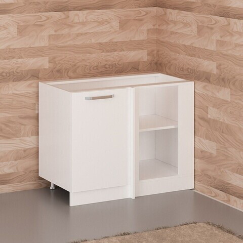 Dulap pentru bucatarie, Hanah Home, Minar, 105x72x56 cm, Alb
