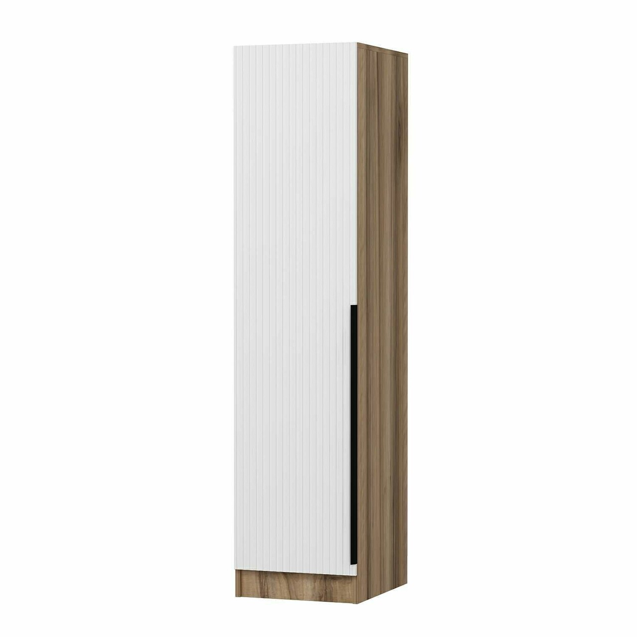 Dulap pentru haine, Minerva, Minar Kale, Alb / Dore - 2 | YEO