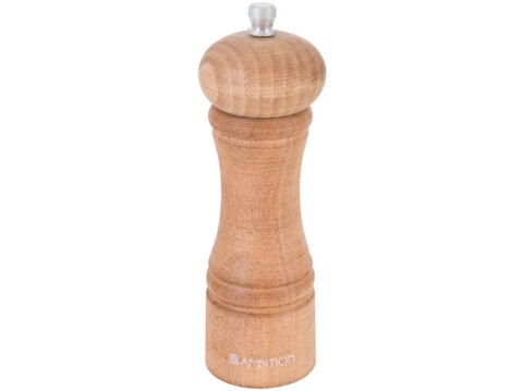 Rasnita piper / sare Chess, Ambition, 15 cm, lemn, natural