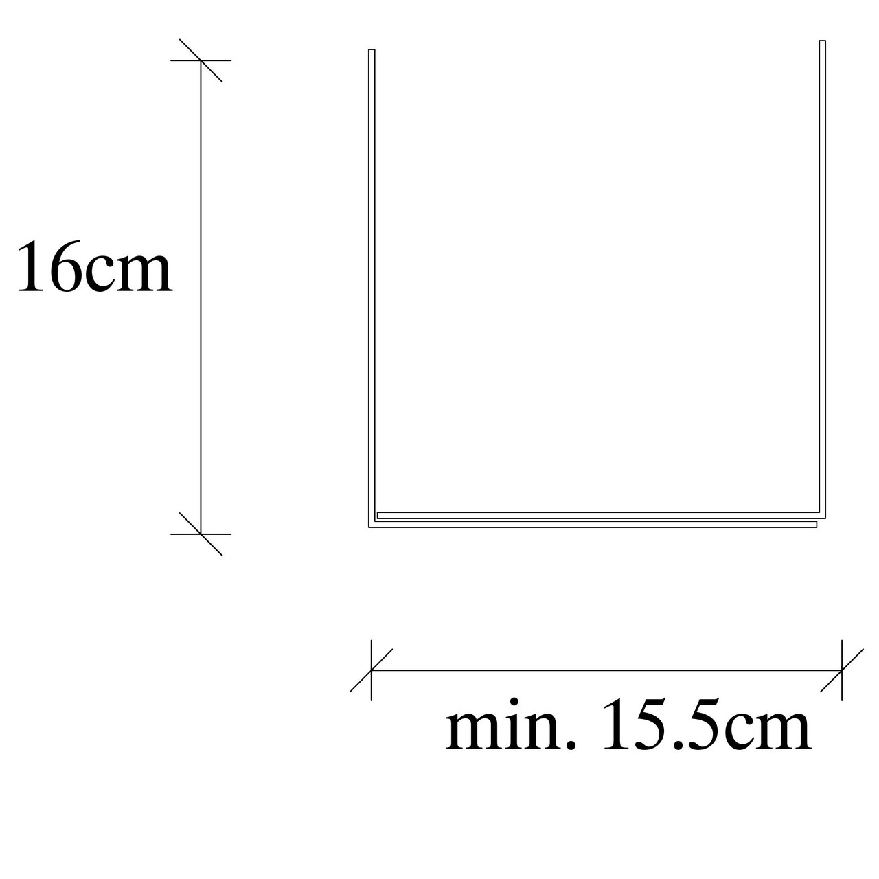 Opritor de carti, Kitap tutucu 17, 15.5x14x16 cm, Metal, Negru
