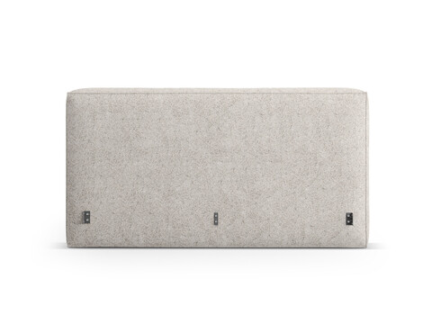 Tablie de pat 180 cm, Micadoni Home, Olivia-201, tesatura structurata chenille, bej melange