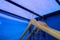 Dulap pentru depozitare cu raft Blue, Jocca, 50 x 70 x 180 cm, polipropilena/metal, albastru
