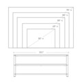 Comoda TV, Vasagle, pentru TV pana la 60 inch, 140 x 40 x 52 cm, PAL/fier