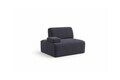 Canapea cu 4 locuri, Atelier del Sofa, 560ARE5354, Albastru petrol