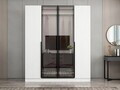 Dulap pentru haine, Hanah Home, Nisa, 180x210x52 cm, Alb