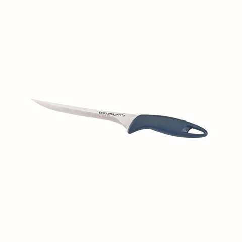 Cutit pentru filetare Presto, Tescoma, 18 cm, inox/plastic, bleumarin