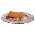 Platou decorativ, Eloise, Creaciones Meng, 33 cm, metal