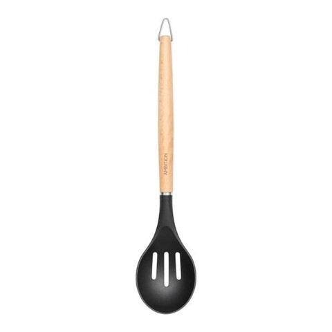 Lingura cu gauri natural, ambition, 32.5 cm, nailon, antracit