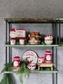 Platou panettone, Tognana, Holly Jolly Christmas, 30 cm Ø, dolomit, multicolor