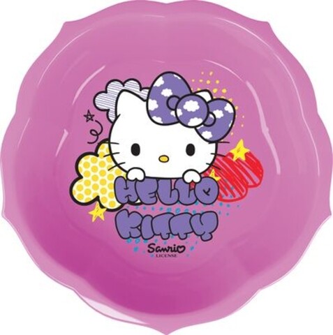 Bol Hello Kitty, Disney, 22x22x2 cm, plastic, mov Disney imagine 2022 by aka-home.ro