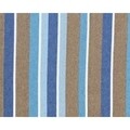 Hamac Stripes Brwon, Decoris, 200x80 cm, albastru/maro