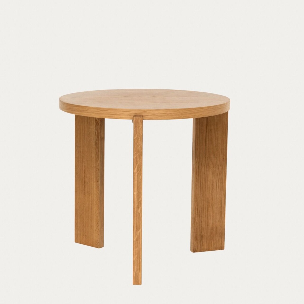 Masuta de cafea Tabula, Homla, 50x45 cm/40x40 cm, furnir de stejar/MDF, maro - 1 | YEO
