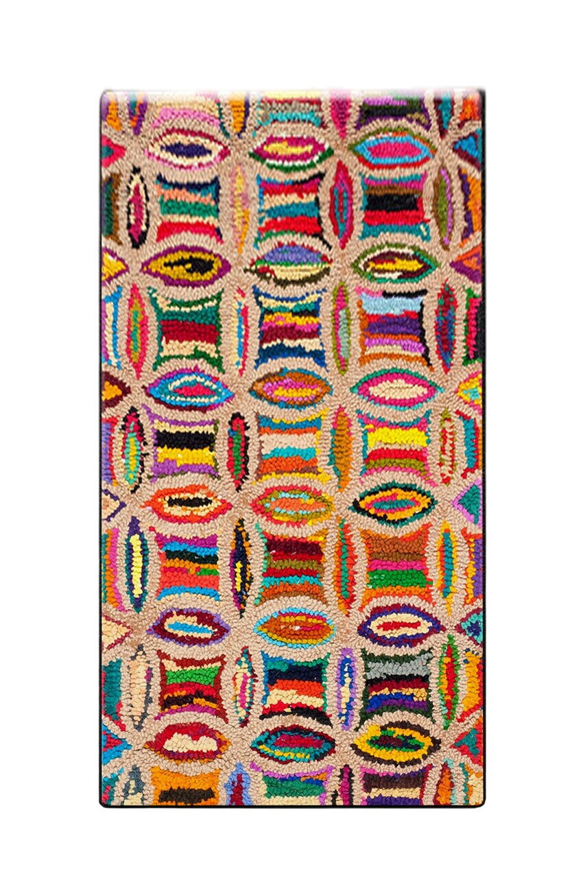 Covor, Circulo Djt, 80x200 cm, Multicolor