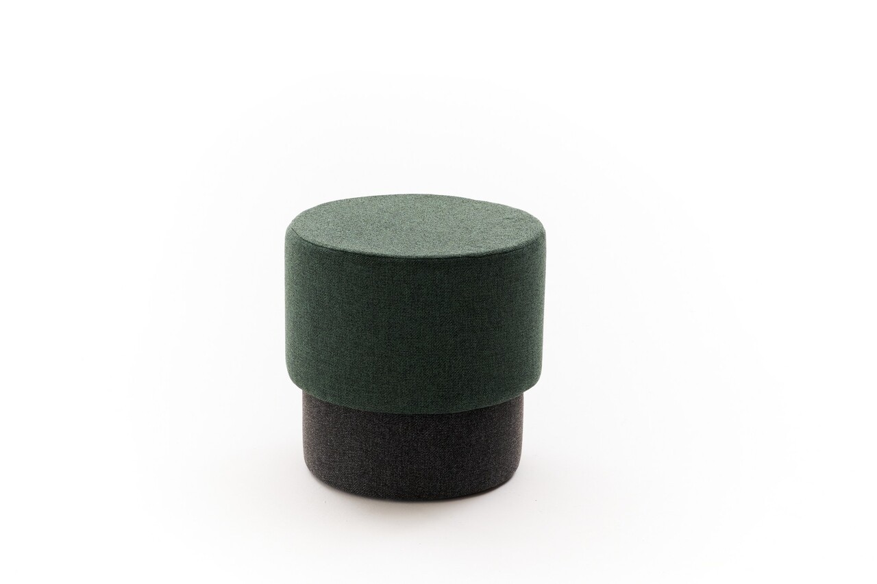 Taburet, Atelier del Sofa, 825BLC5174, Lemn, Verde - view 4