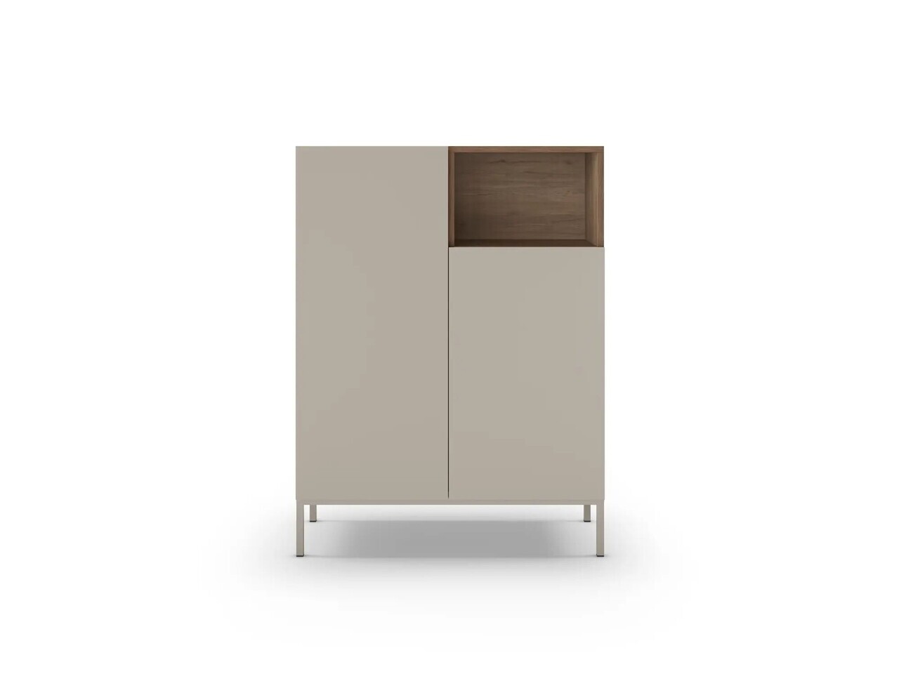 Bufet, Hanah Home, Cailin, 90x120x41.8 cm, PAL, Santstone / Stejar Sepet — imaginea 5