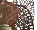 Decoratiune de perete, Flower Grid, Mauro Ferretti, 88.5x49.5 cm, fier