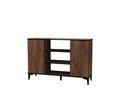 Consola, Puqa Design, Bezen, 140x90x40 cm, PAL, Pin Atlantic / Negru