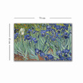 Tablou decorativ, 4570VANGOGH035, Canvas, Lemn, Multicolor