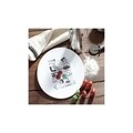 Platou pentru servire Pizza Recipe, Bormioli, Ø33 cm, opal, multicolor