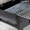 Gratar portabil pliabil pentru utilizare cu carbune, BearBQ InnovaGoods, 41x28x20 cm