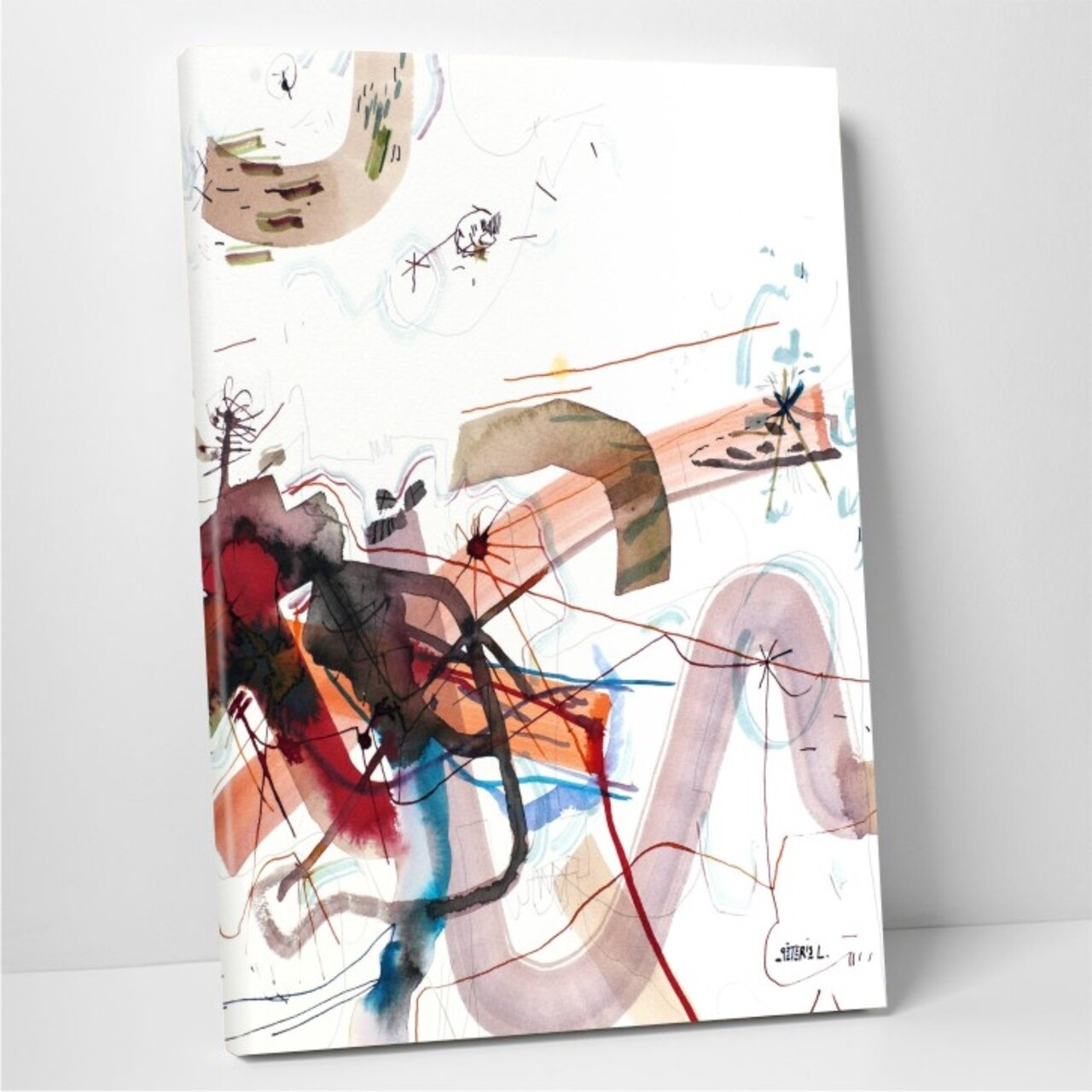 Tablou decorativ Carlos, Modacanvas, 50x70 cm, canvas, multicolor