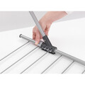 Uscator rufe suspendabil, Brabantia, White, 4.5 m capacitate de uscare, otel, alb