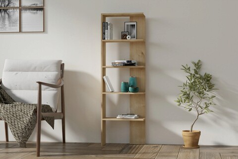 Corp biblioteca, asse home, eze, 51x160x21 cm, stejar
