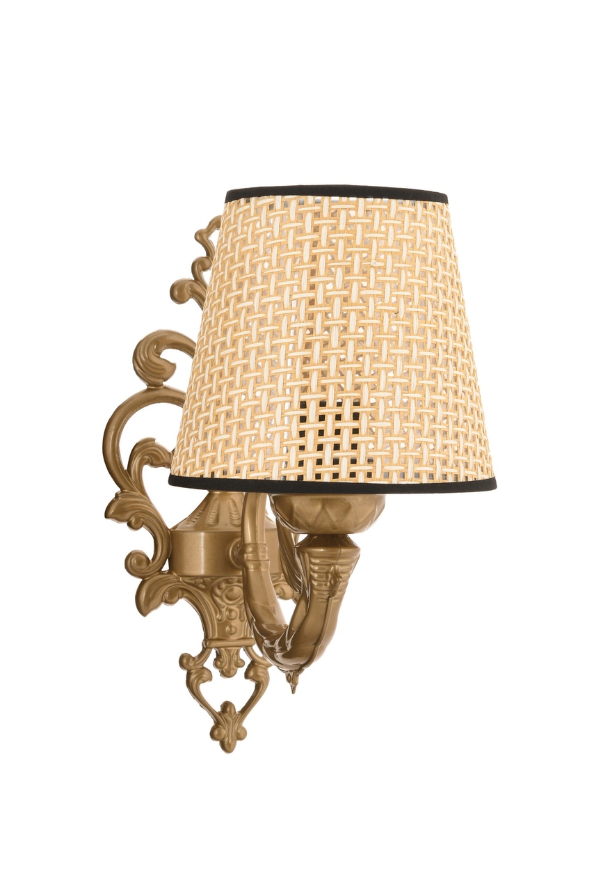 Aplica de perete, Opviq, 390FLH2356, Natural / Aur - view 3