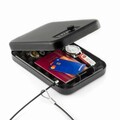 Seif portabil cu cablu de securitate Prisaven, InnovaGoods, 24.5 x 16.5 x 5.5 cm
