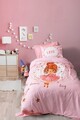 Lenjerie de pat pentru o persoana Young, Jerry - Pink, Cotton Box, Bumbac Ranforce