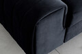 Canapea extensibila 3 locuri, ELTAP, SO-LAU-79MO, Laurence, 261x97x105 cm, lemn/poliester, graphite