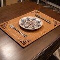 Set suporturi pentru farfurie, Payna, 790PYN1106, Lemn , Produs lucrat manual, Maro