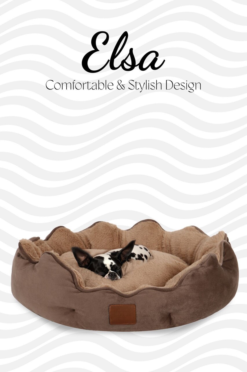 Pat pentru animale de companie, Paws &amp; Whiskers, Elsa Dog S, Material exterior: 100% poliester, Maro - view 4
