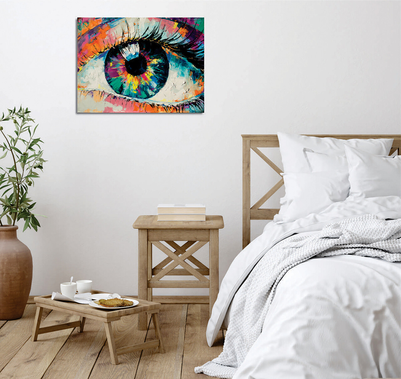 Tablou decorativ, DC431, Rama de lemn, Multicolor - view 2