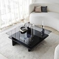 Masuta de cafea, Neostill, Saga Square, Negru / Fume