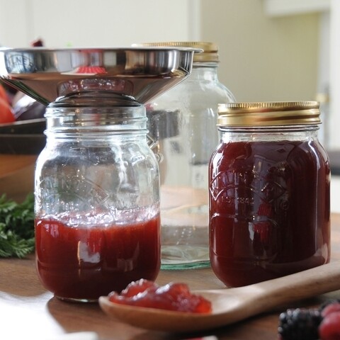 Borcan pentru depozitare cu capac, kilner, mateo, 0.5 l, 12.7 x8 cm, sticla, transparent