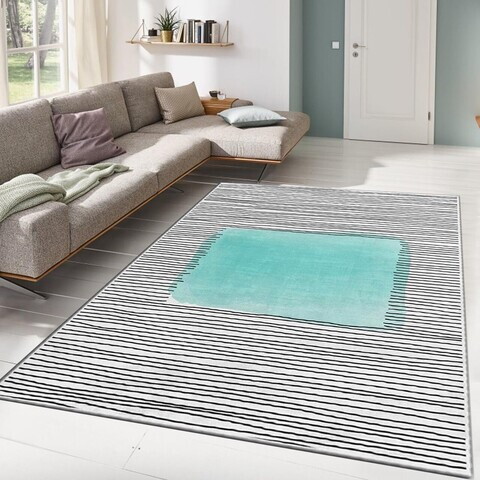 Covor, Alho Carpet-41A, 120x180 cm, Poliester, Multicolor