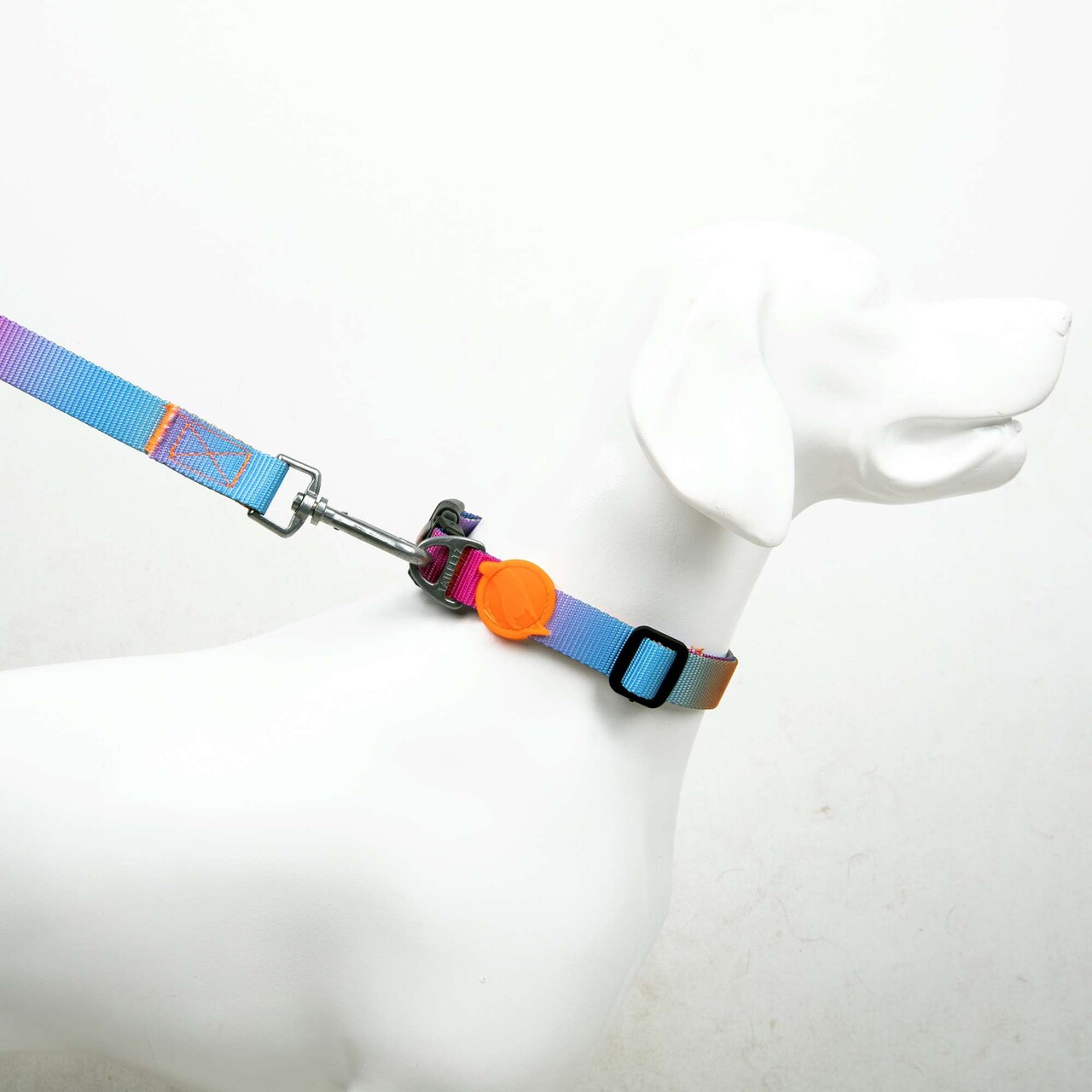 Zgarda pentru câini, Paws &amp; Whiskers, Pass, Poliester, Multicolor - imagine 2