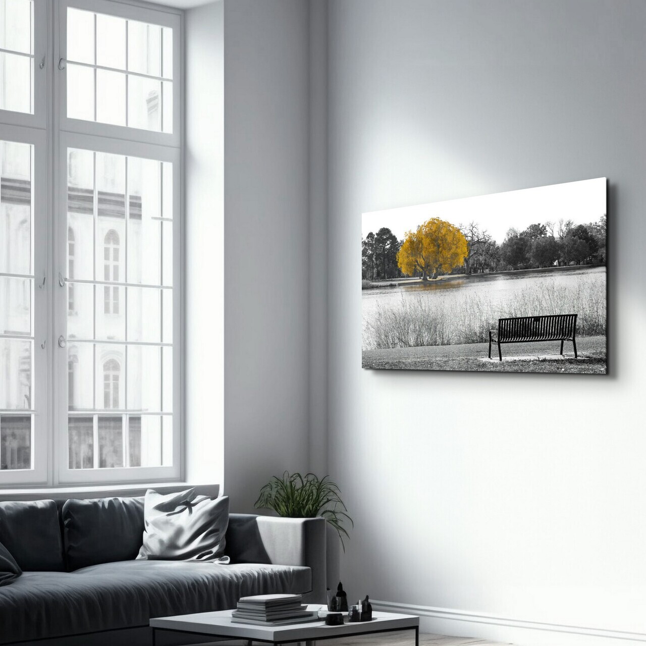 Tablou decorativ, CAM-4048, Dimensiuni: 70 x 110 cm, Multicolor — imaginea 4