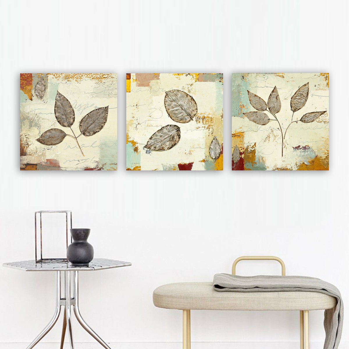 Tablou decorativ, P3134, Canvas, Rama din lemn (grosime 3 cm), Multicolor