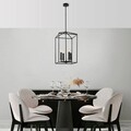 Lustra, Fulgor, 942FLG2518, Metal, Negru