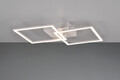 Plafoniera Trail, RL, 44.5x39.5x6.9 cm, 20W, 1x SMD, metal, alb mat