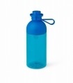 Sticla de apa LEGO, 500 ml, polipropilena/silicon/ tritan, albastru
