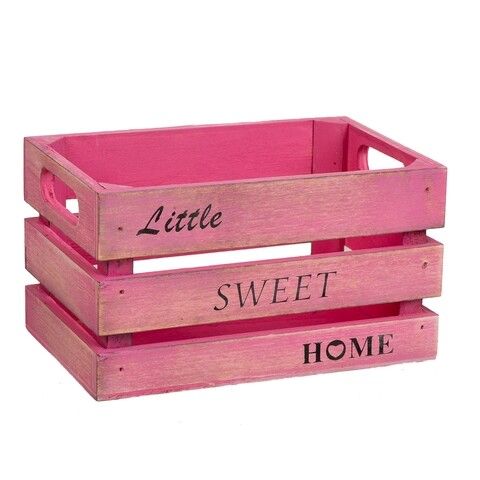 Cutie pentru depozitare, Sweet Love, Creaciones Meng, 18x12x10  cm, MDF
