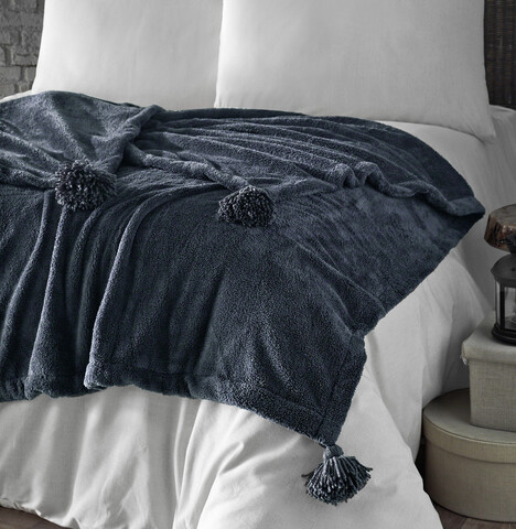 Patura Double, Puffy 160 - Anthracite, DC Home, Poliester