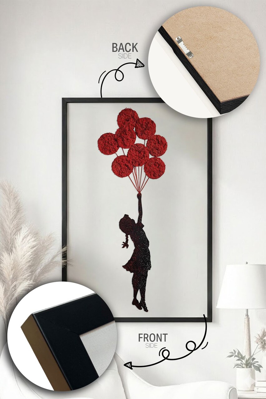 Tablou decorativ, Artplstksyh12, Vopsea: 100% MDF (grosime: 2,7 mm), Multicolor - view 4