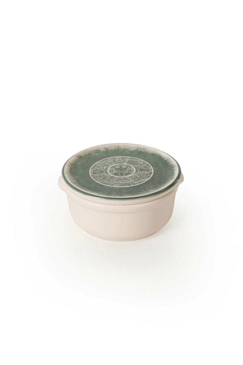 Set recipiente depozitare, Keramika, 275KRM1871, Ceramica , Nu absoarbe apa, Crem