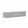 Comoda TV, Nordure, Ligne 140, 140x25x25 cm, Maro