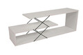 Comoda TV, Kalune Design, Zigzag, 120x40x30 cm, Alb